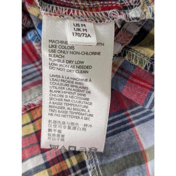 NWT Urban Outfitters Madras Plaid Skirt Womens Medium Patchwork Cottage Festival - Picture 6 of 9